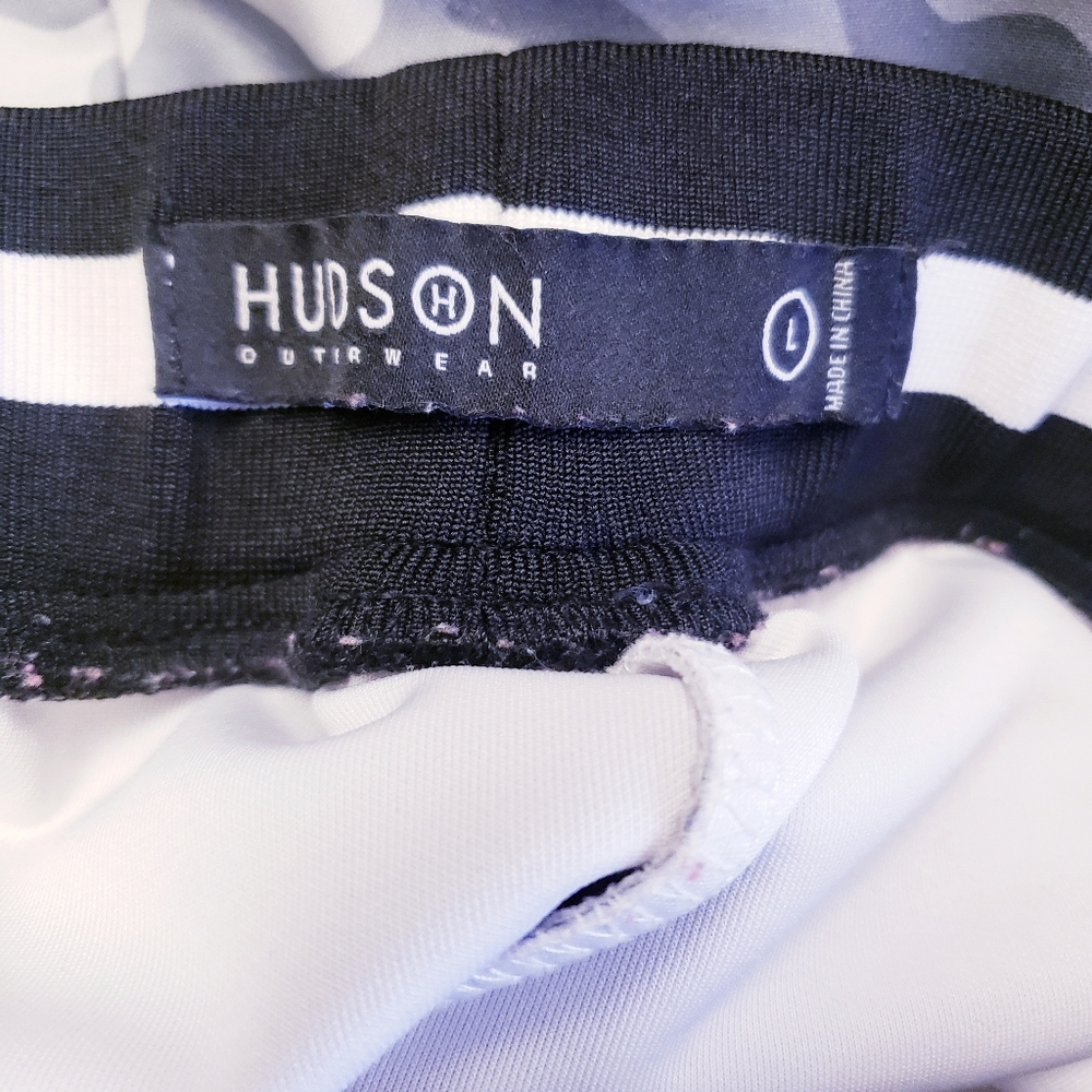 L Hudson camo track joggers from Saks - Picture 5 of 12